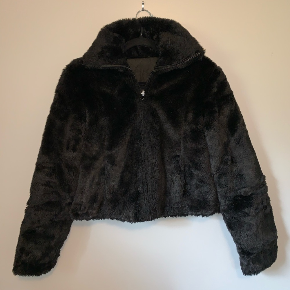 Reversible Faux Fur Jacket